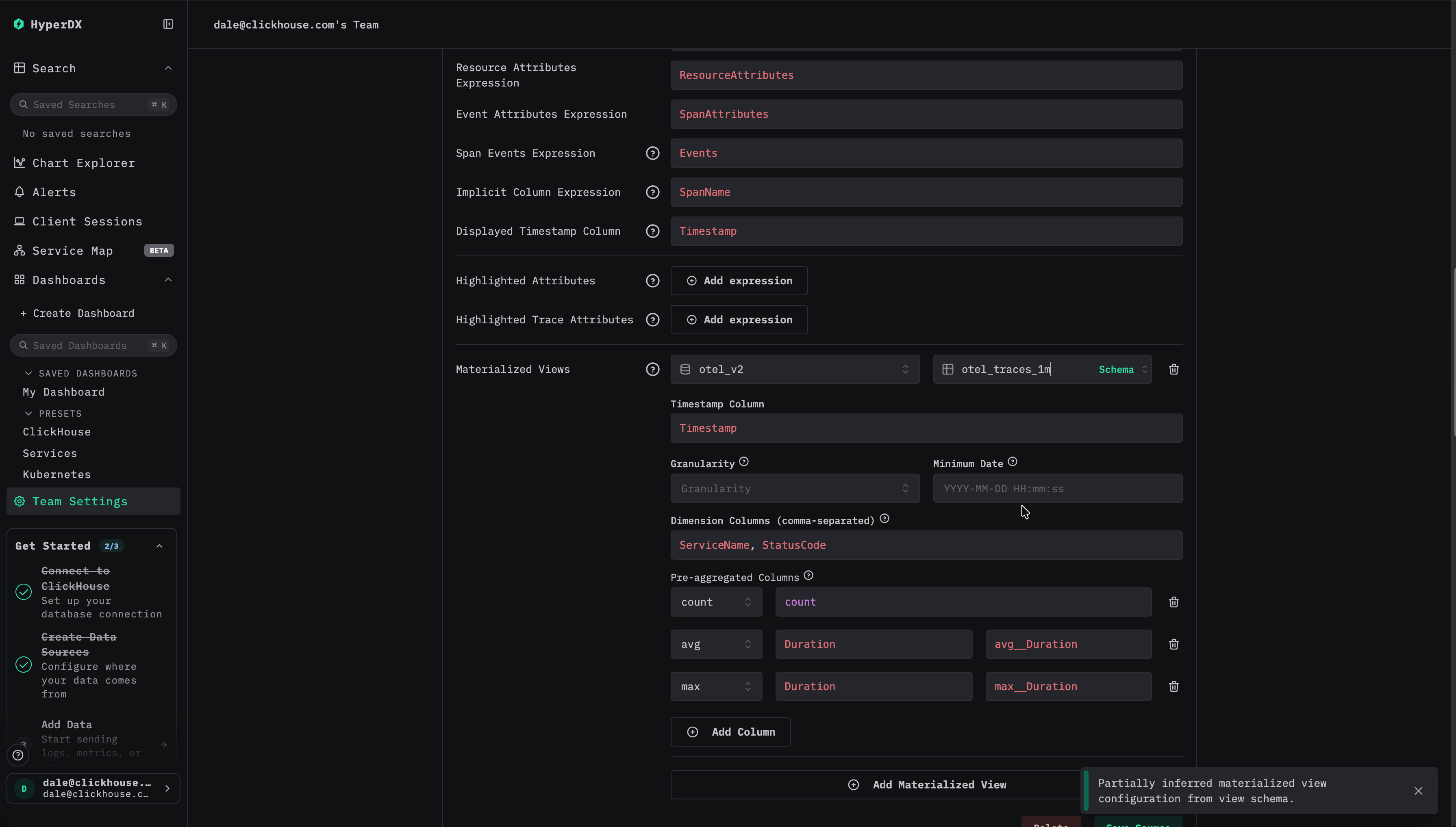 Select Metrics